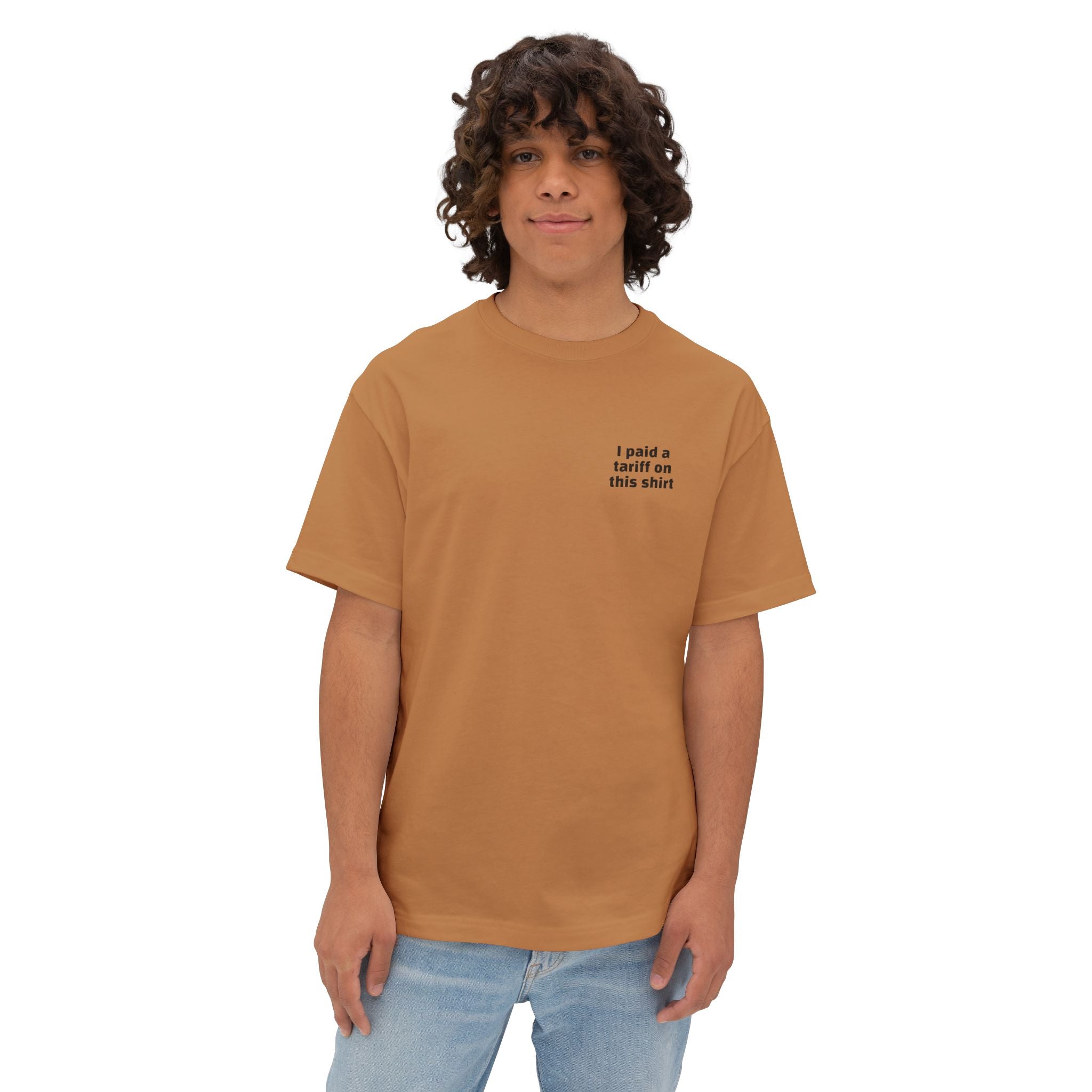 I Paid a Tariff Unisex Oversized Tee