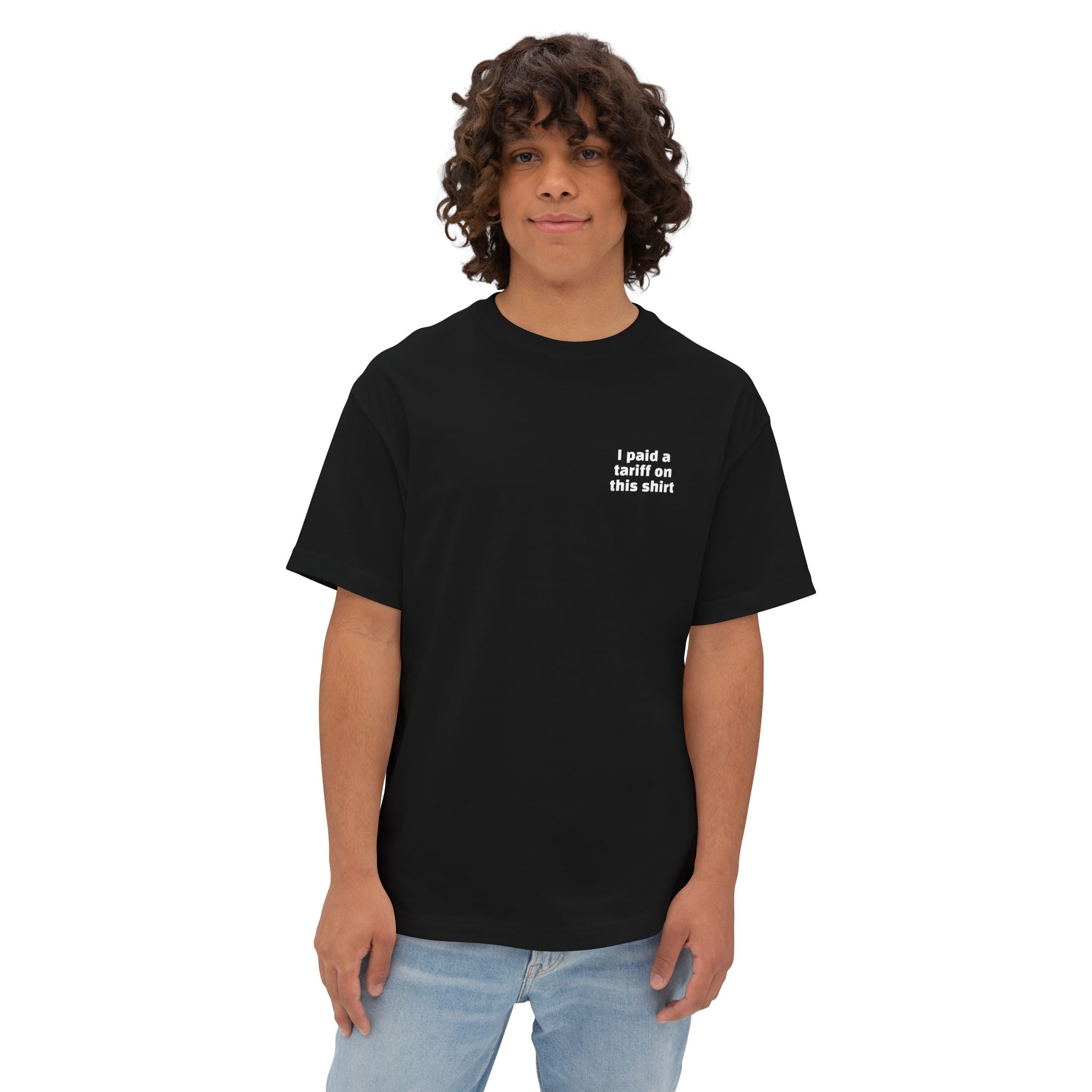 I Paid a Tariff Unisex Oversized Tee