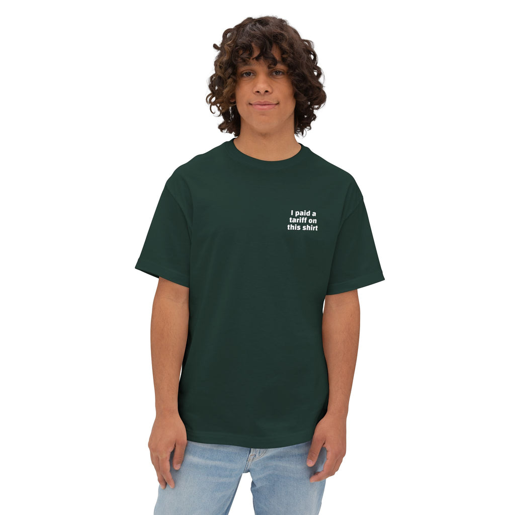 I Paid a Tariff Unisex Oversized Tee